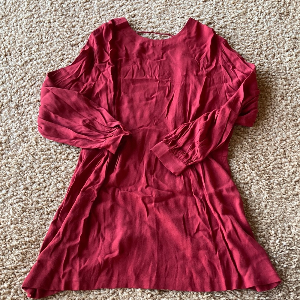 Iro open back dress